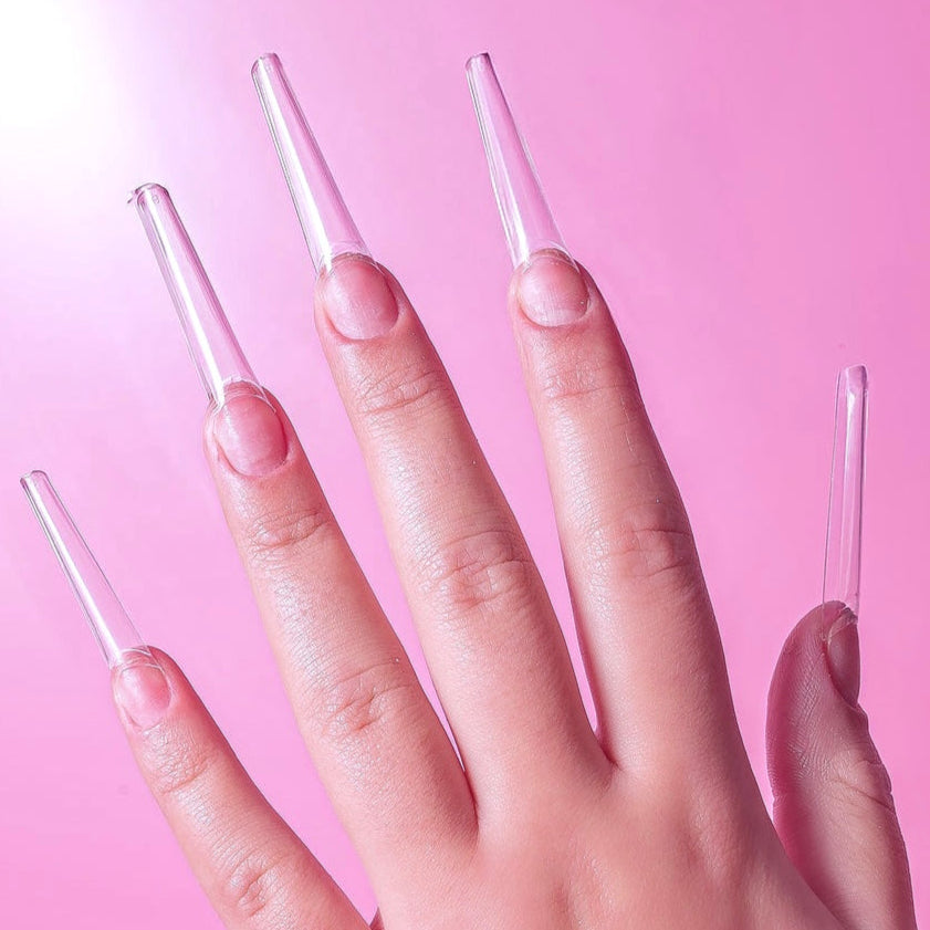 XXL C CURVE COFFIN NAIL TIPS